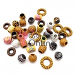 Inele din plastic pentru codite afro RNG19HH Maro, Set 5 bucati Inele din plastic pentru codite afro RNG19HH Maro, Set 5 bucati